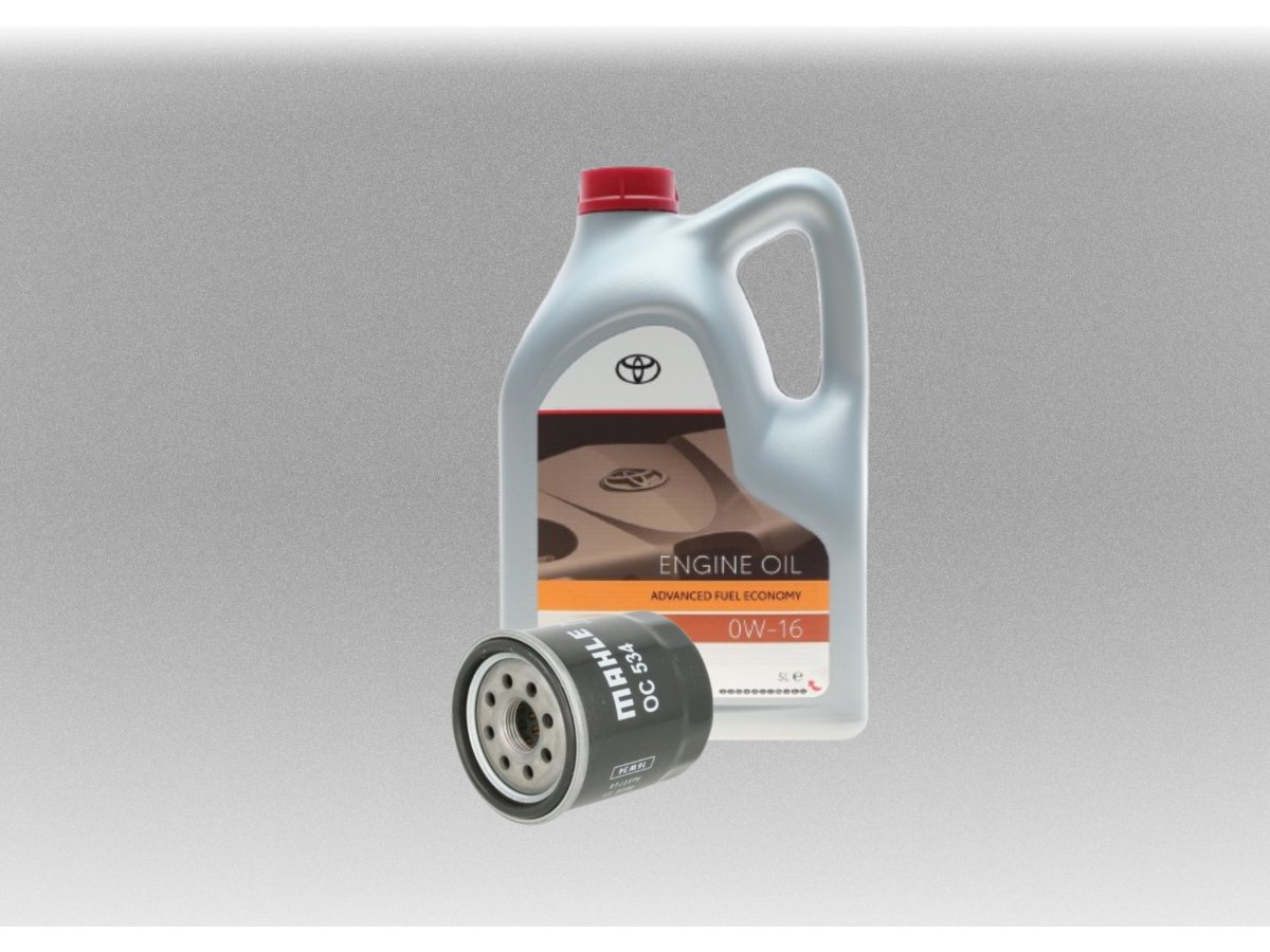 Pachet Revizie Mica Toyota Corolla / C-HR · 1.8 & 2.0 Hybrid · Ulei 0W-16